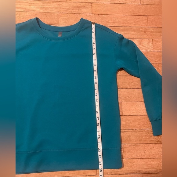 MPG Teal Crewneck Sweatshirt Women’s S - Picture 6 of 7